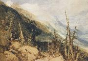 Joseph Mallord William Truner, Montanvert,Valley of Chamouni (mk47)